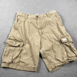 VTG Levi's Cargo Utility Shorts Men's 33 Beige Workwear Outdoors Y2K